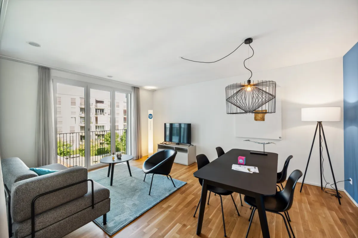 Möblierte Wohnung im Erlenmattquartier