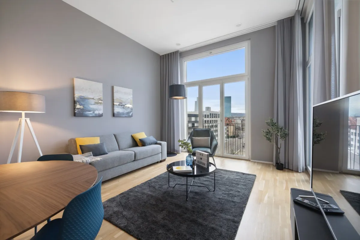 Möblierte Wohnung im Erlenmattquartier