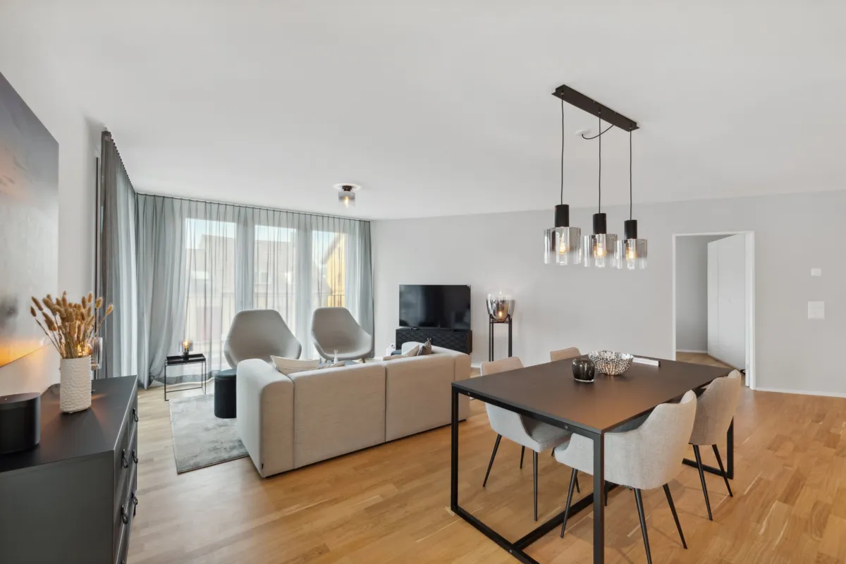 Möblierte Wohnung im Tower Münchenstein